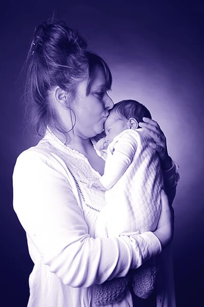 le lien entre une mère et son bébé